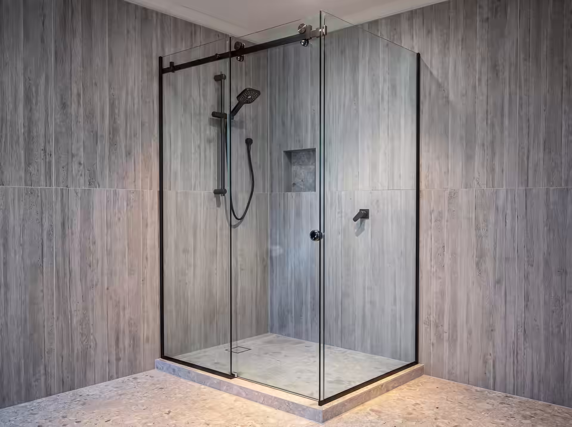 Gunmetal Corner Slide